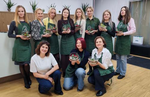 Флорариумы и мастер-классы со скидкой 10% от "Флорариум" в Бобруйске
